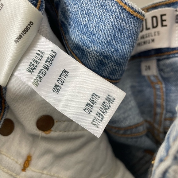 Agolde Jamie High Rise Classic Jeans - Picture 8 of 8